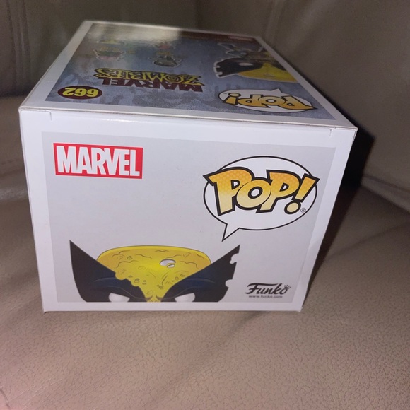 Funko Pop! Zombie Wolverine 662 Figure - Yellow and Black New Sealed Walmart Fun - Picture 7 of 7
